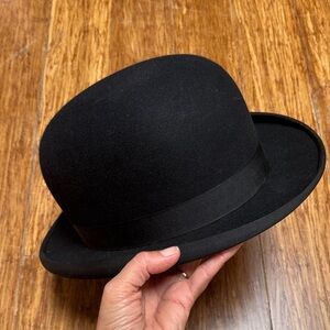 Stetson Black Bowler Hat